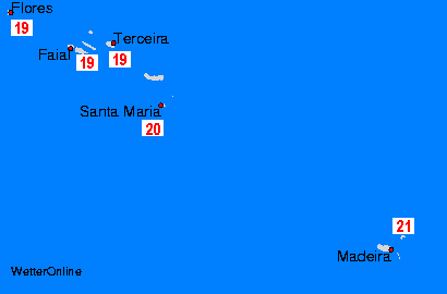 Azoren/Madeira: Mo Jul 01